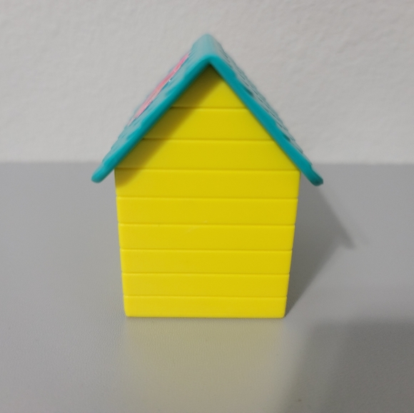 1993 Puppy In My Pocket Kennel Dog House Hasbro Vintage Yellow - Picture 6 of 6